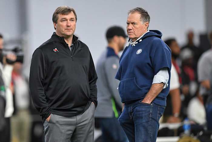 Kirby Smart and Bill Belichi